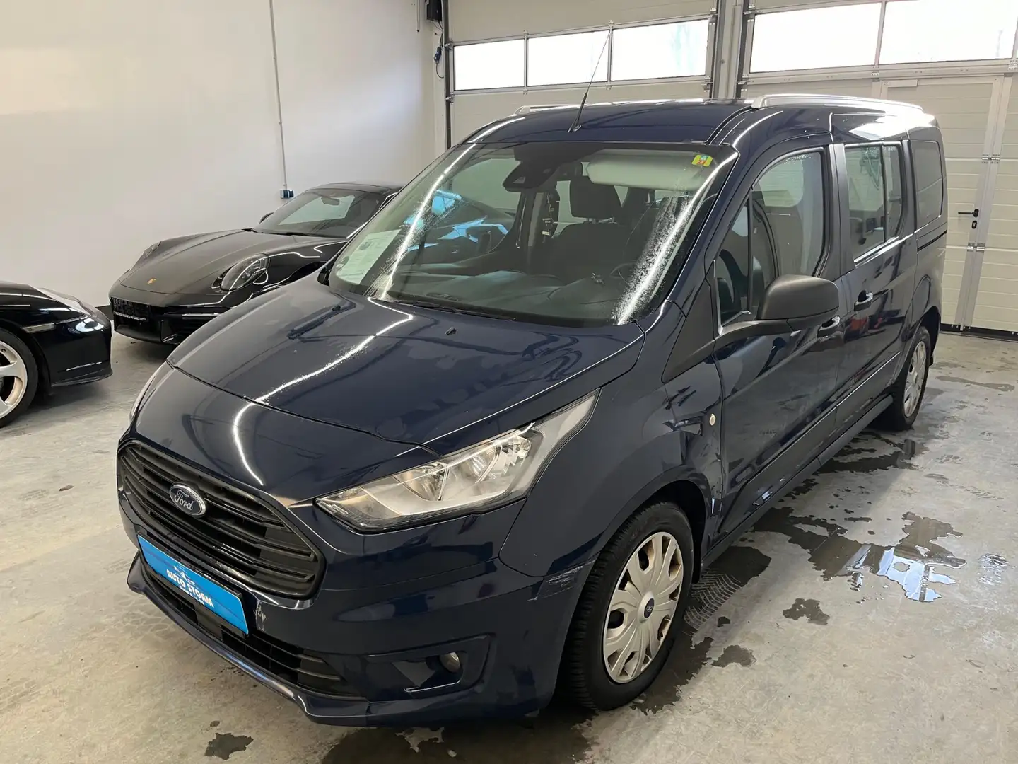 Ford Transit Connect Kombi lang 1.5 EcoBlue*Klima*N 1* Modrá - 1