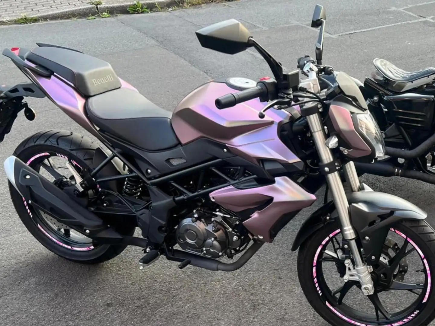 Benelli BN 125 Bn 125 Fioletowy - 2