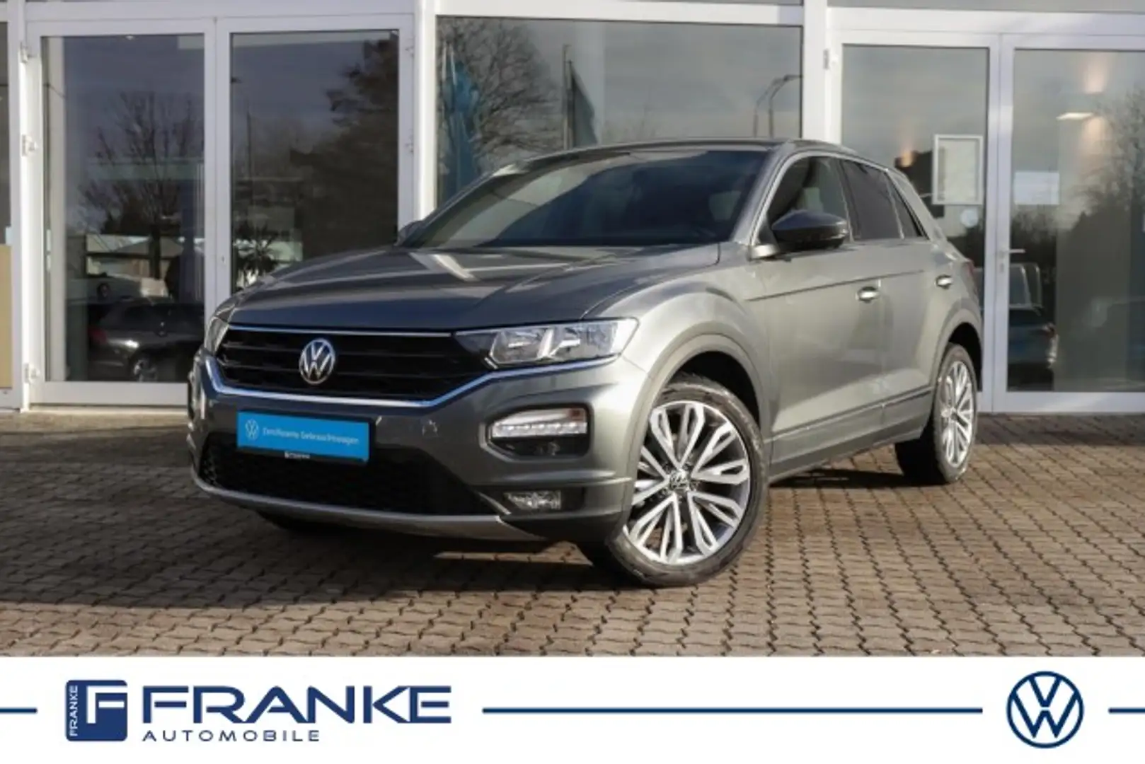 Volkswagen T-Roc 1.5 TSI Sport (EURO 6d) Klima Einparkhilfe Gris - 1