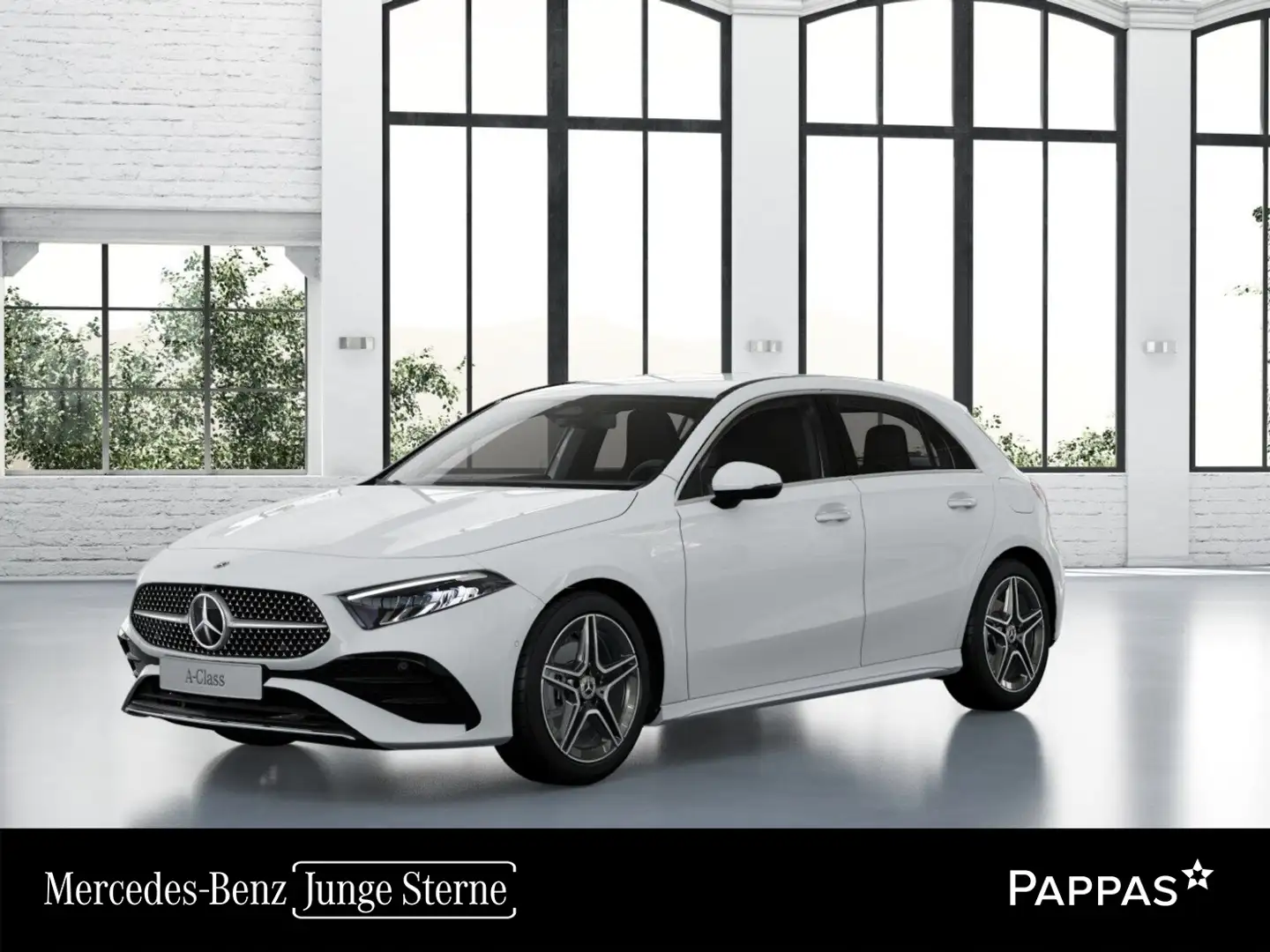 Mercedes-Benz A 200 PTS Cam Navi AUT Wide LED Leder SHZ Weiß - 1