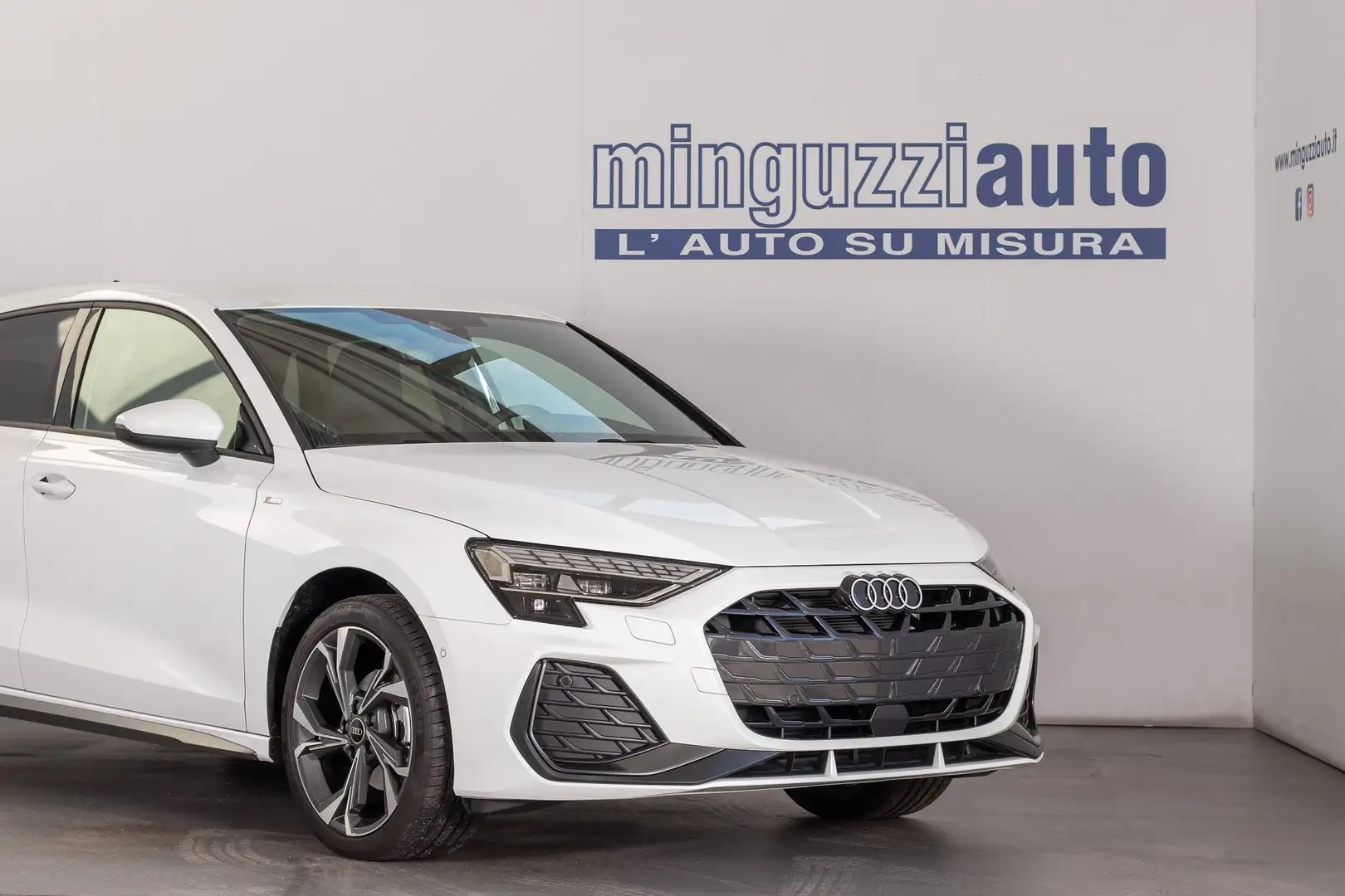 Audi A3 Sportback 1.5 tfsi S line S-tronic 150cv MY25 Bianco - 2