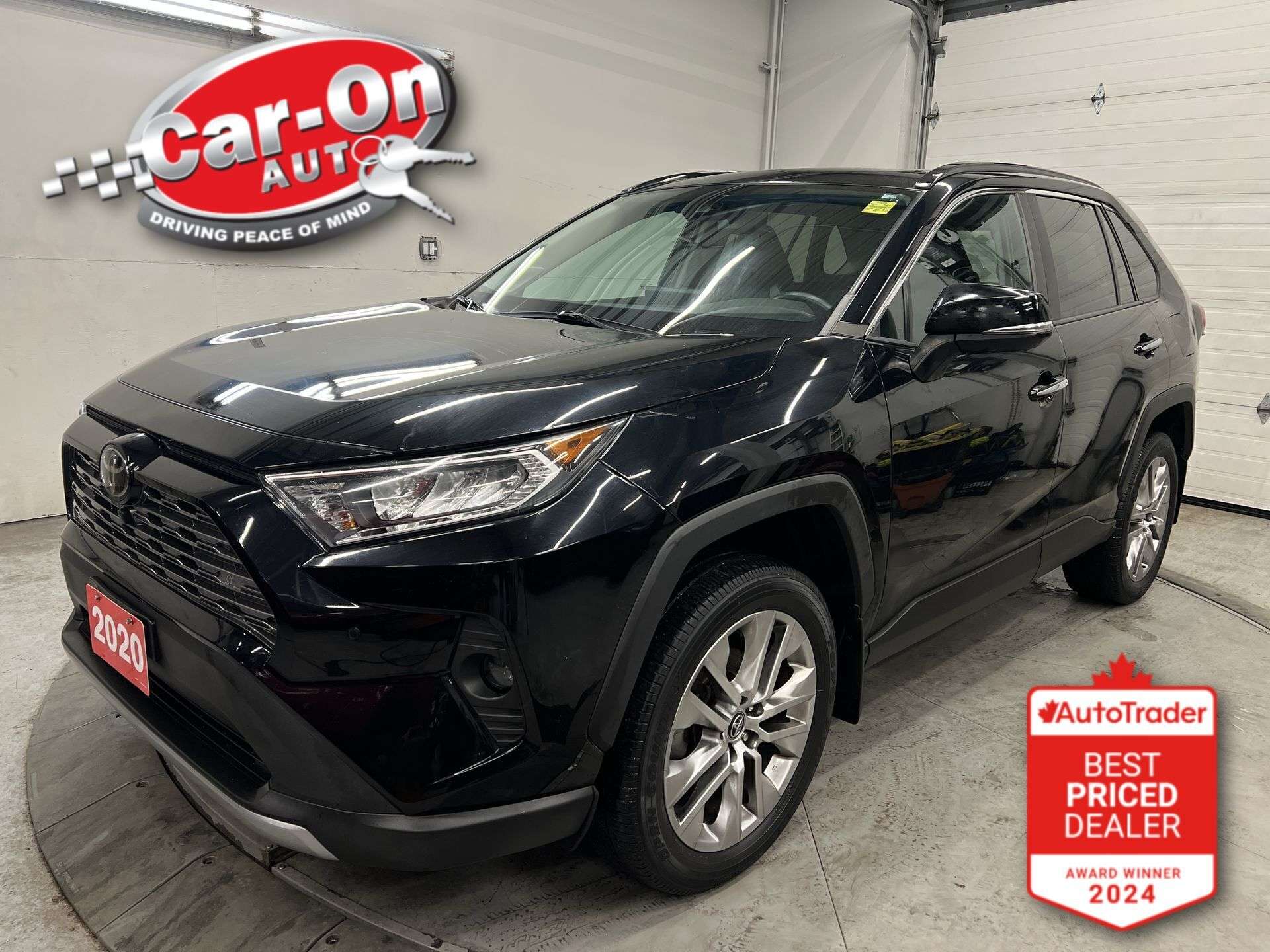 Black 2020 Toyota RAV4 SUV / Crossover All-Wheel Drive Automatic