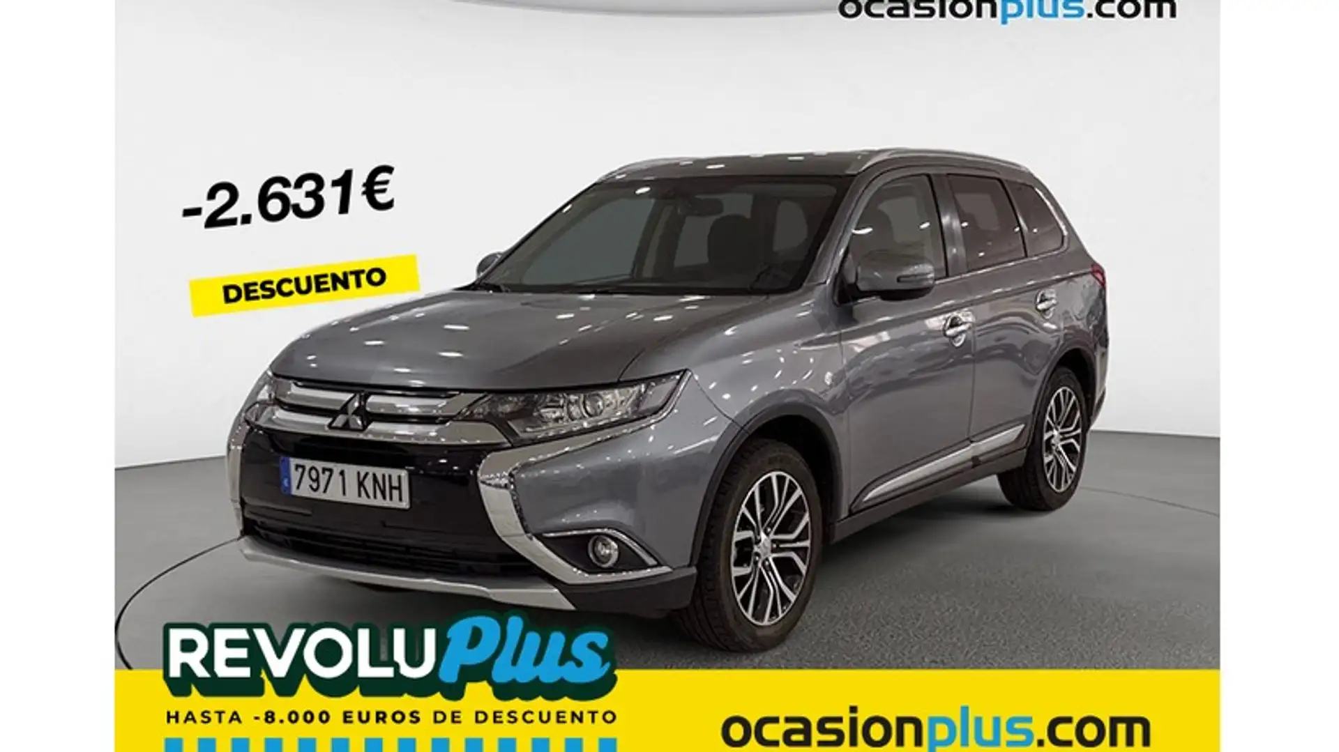 Mitsubishi Outlander 220DI-D Motion 2WD 5pl. Gris - 1