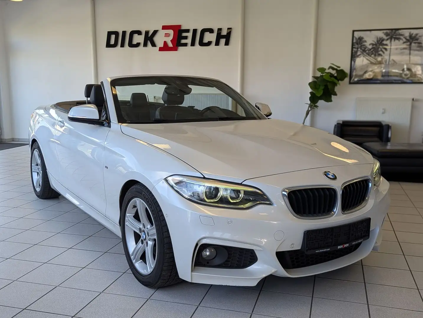 BMW 220 d M-Sport-Paket Leder Bi-Xen Navi HiFi Blanco - 1