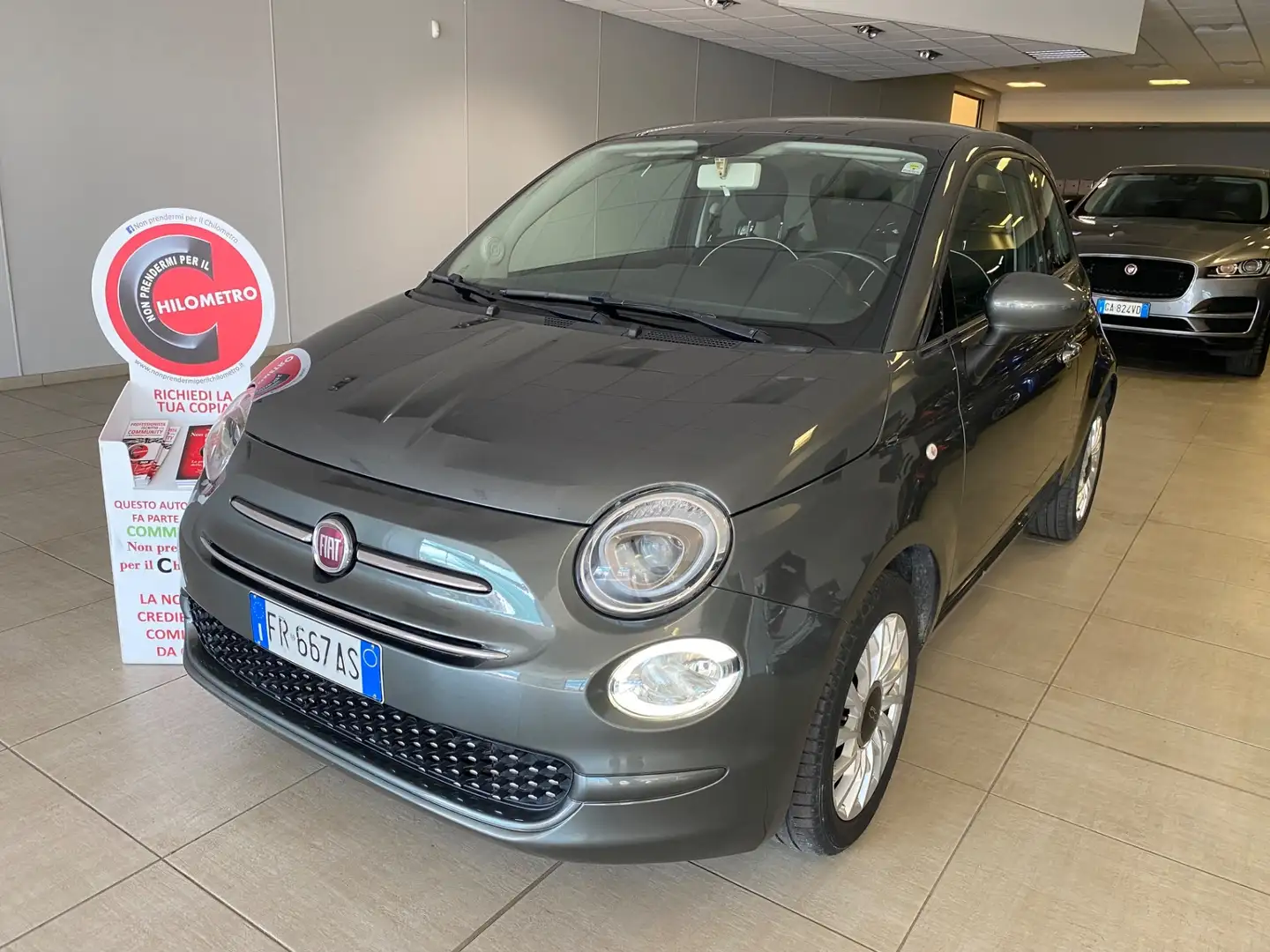 Fiat 500 1.2 Lounge Grigio - 1