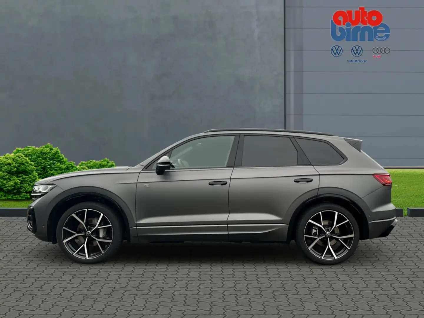 Volkswagen Touareg 3.0 V6 TDI R-Line 4Motion Sportpaket Luftfederung Grau - 2