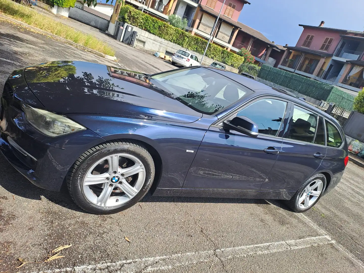 BMW 316 Serie 3 F31 2012 Touring 316d Touring Modern Blu/Azzurro - 1