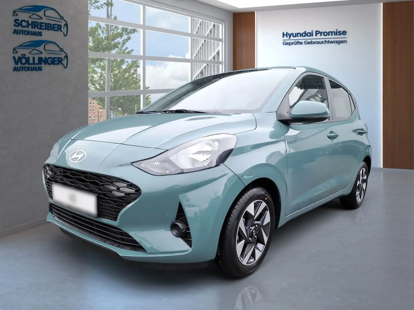 Hyundai i10 Trend 5-MT 63 PS Grün - 1