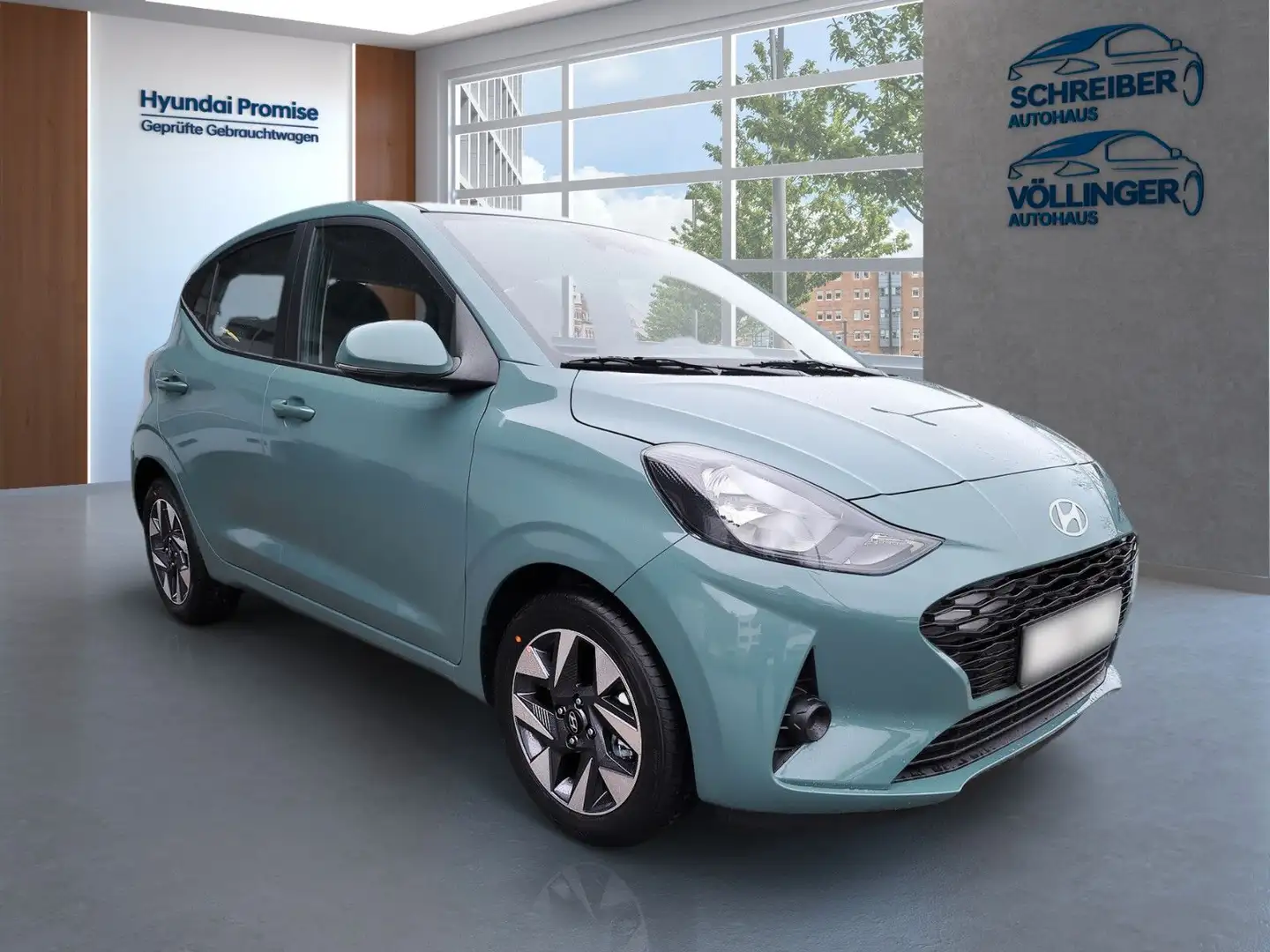 Hyundai i10 Trend 5-MT 63 PS Grün - 2