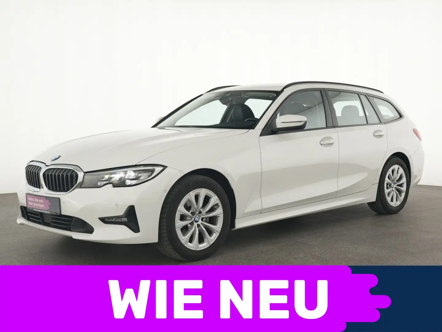 BMW 320 d Touring Navigation|Kamera|LED|SHZ|PDC Weiß - 1
