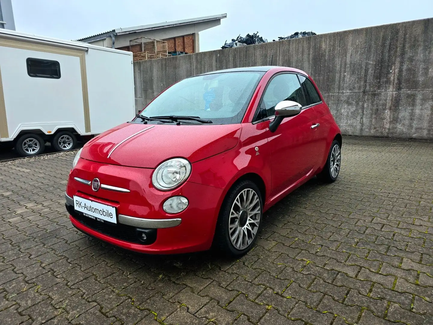 Fiat 500 Garantie/ Finanzierung Rot - 1