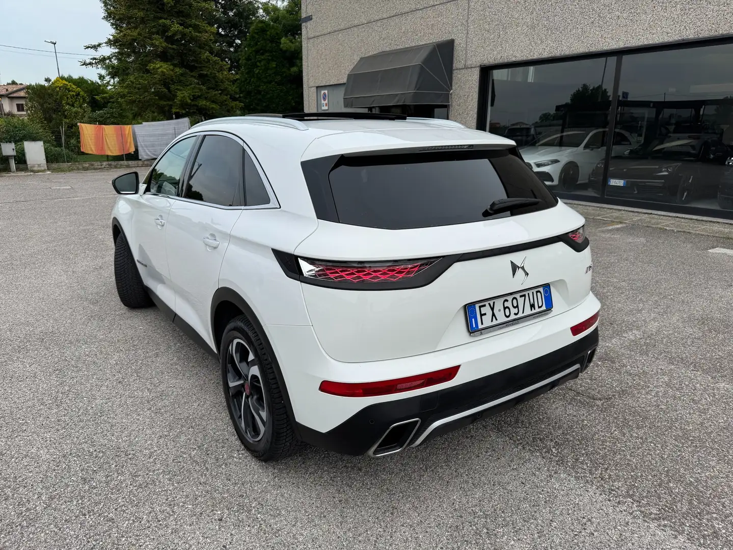 DS Automobiles DS 7 Crossback 1.5 bluehdi Grand Chic 130cv auto TETTO 1 PROP Bianco - 2