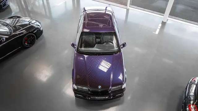 BMW M3 3.2 l EVO - ALLES NEU - TECHNO-VIOLETT