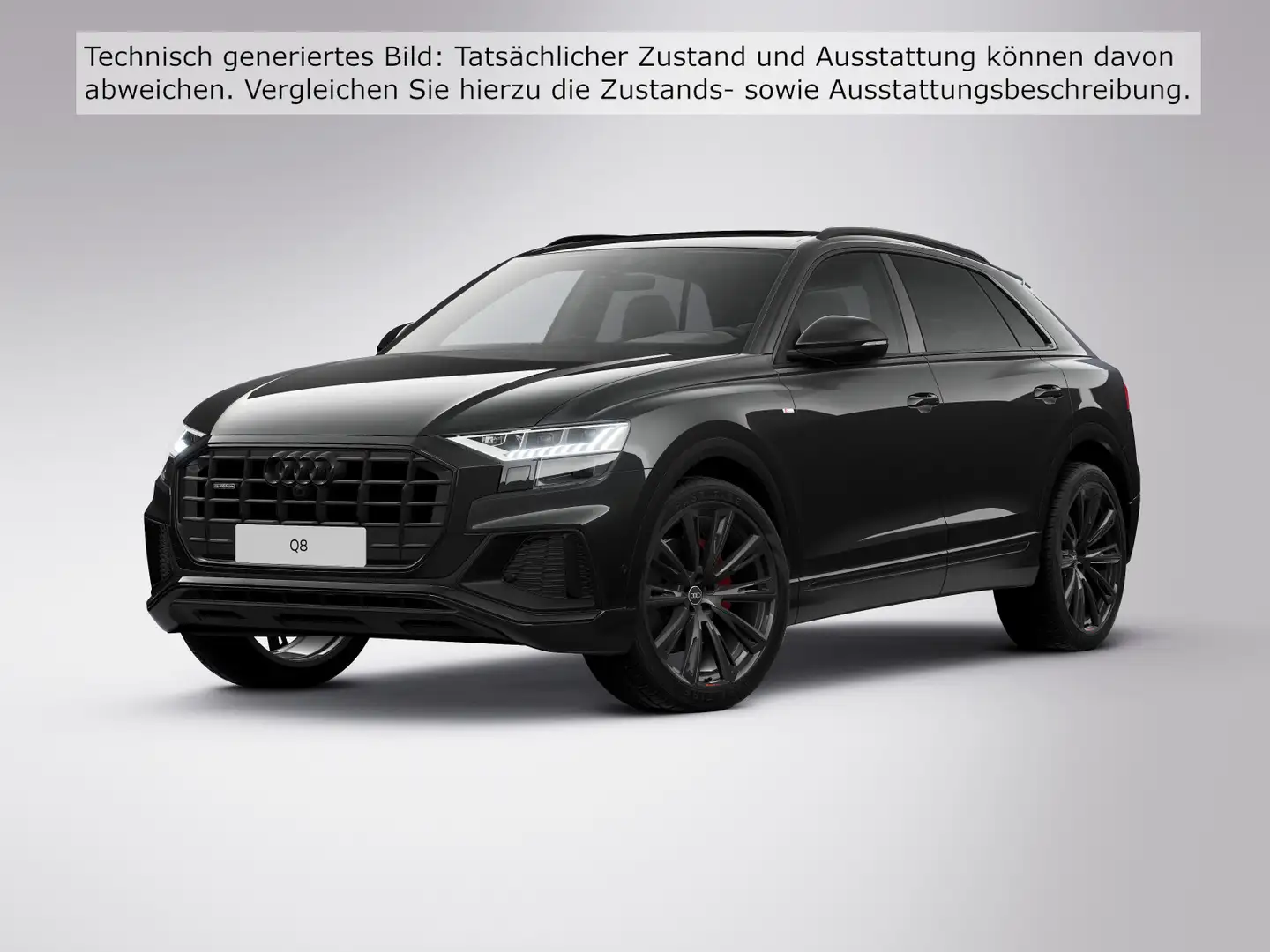 Audi Q8 50 TDI qu.tiptronic Schwarz - 2