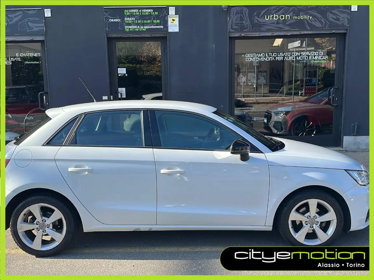 Audi A1 SPB 1.4 TDI Metal plus Bianco - 2