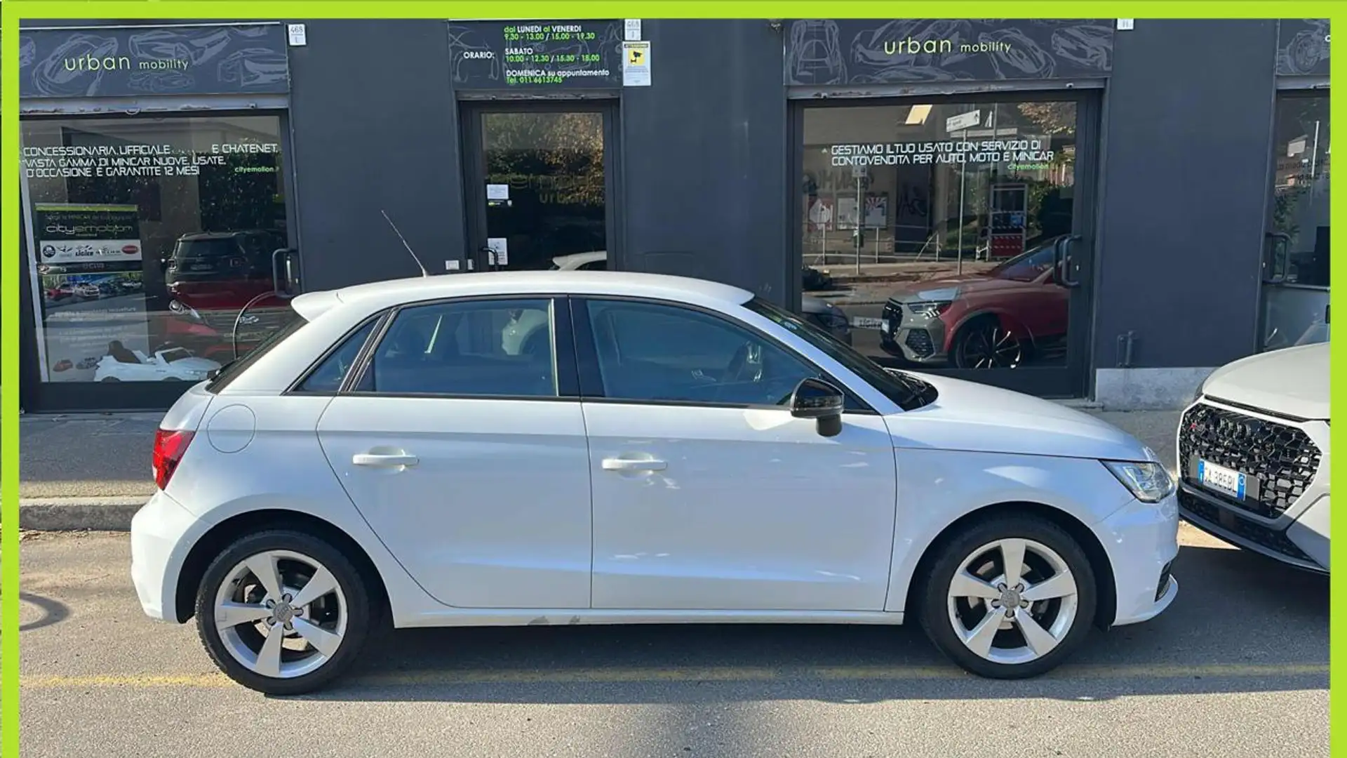 Audi A1 SPB 1.4 TDI Metal plus Blanc - 2