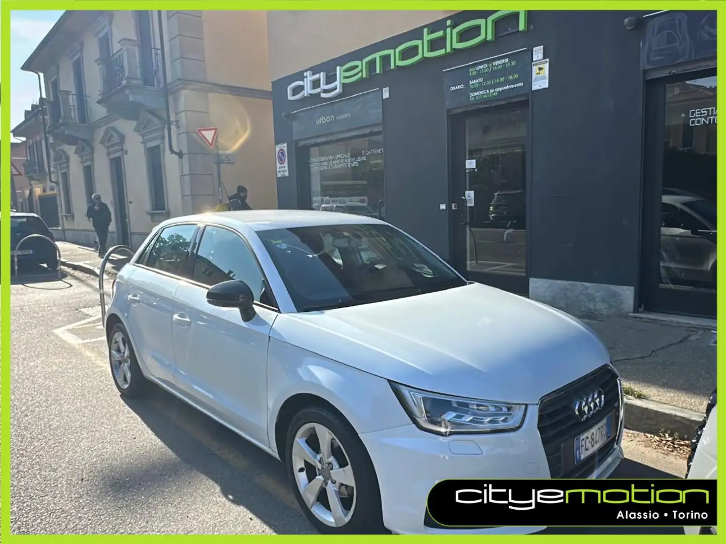 Audi A1 SPB 1.4 TDI Metal plus Bianco - 1