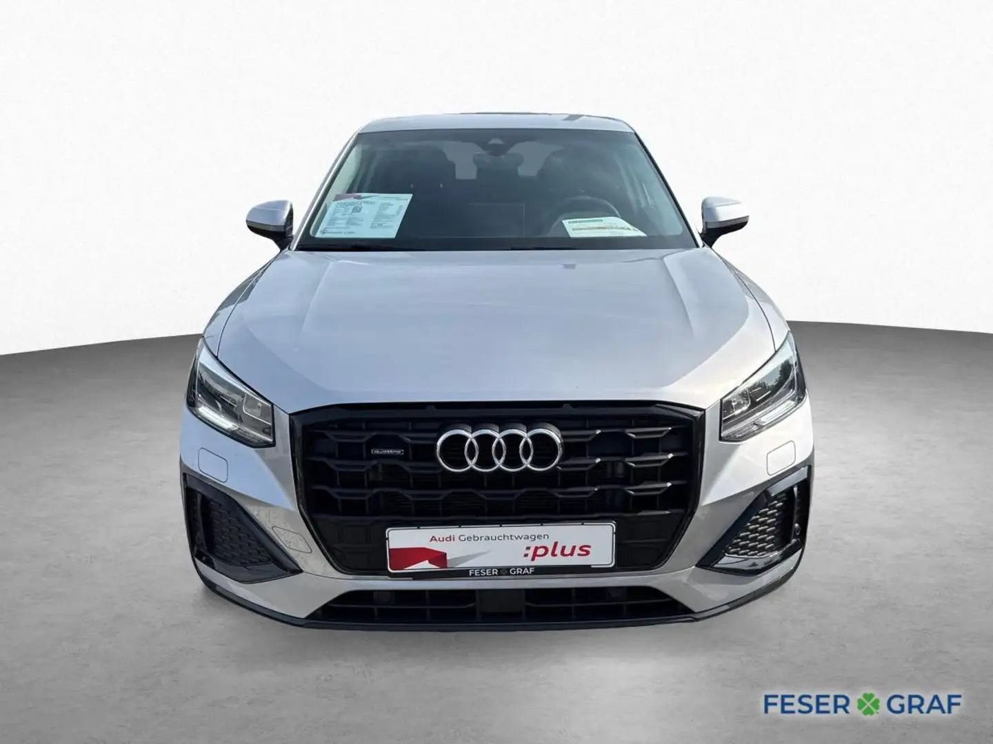 Audi Q2 Advanced 40 TFSI qu S tr. ACC-Kamera-Leder Silber - 2