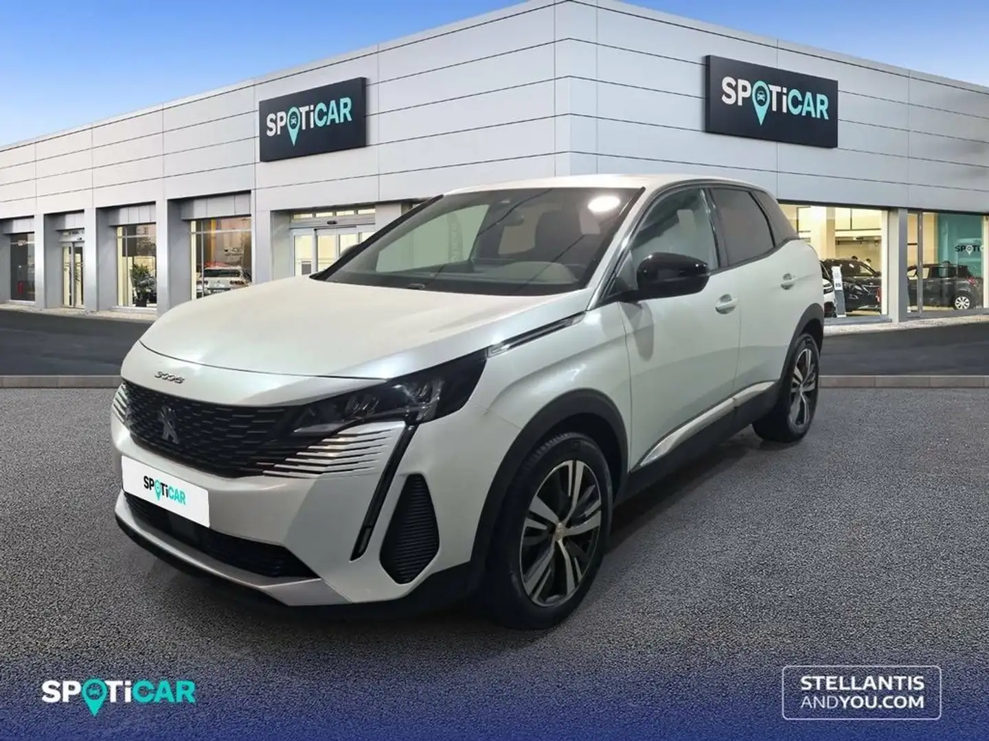 Peugeot 3008 1.2 PureTech S&S Allure 130 Blanc - 1