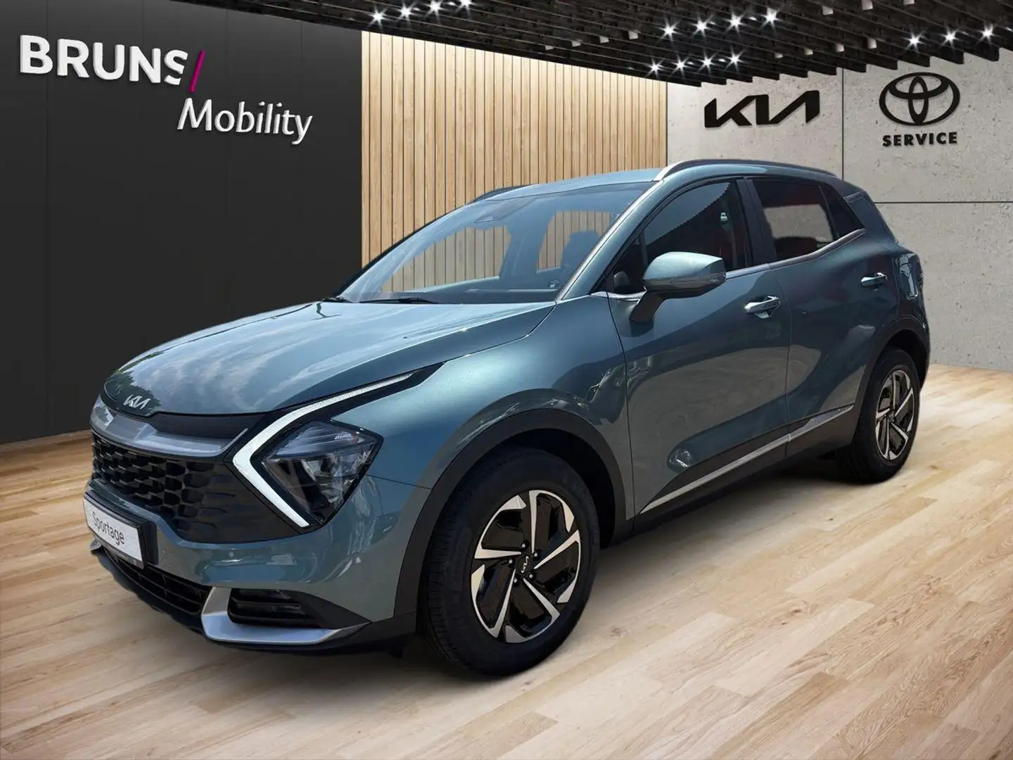Kia Sportage 1.6 Vision Hybrid Navigation, Kamera, AHK Grau - 2