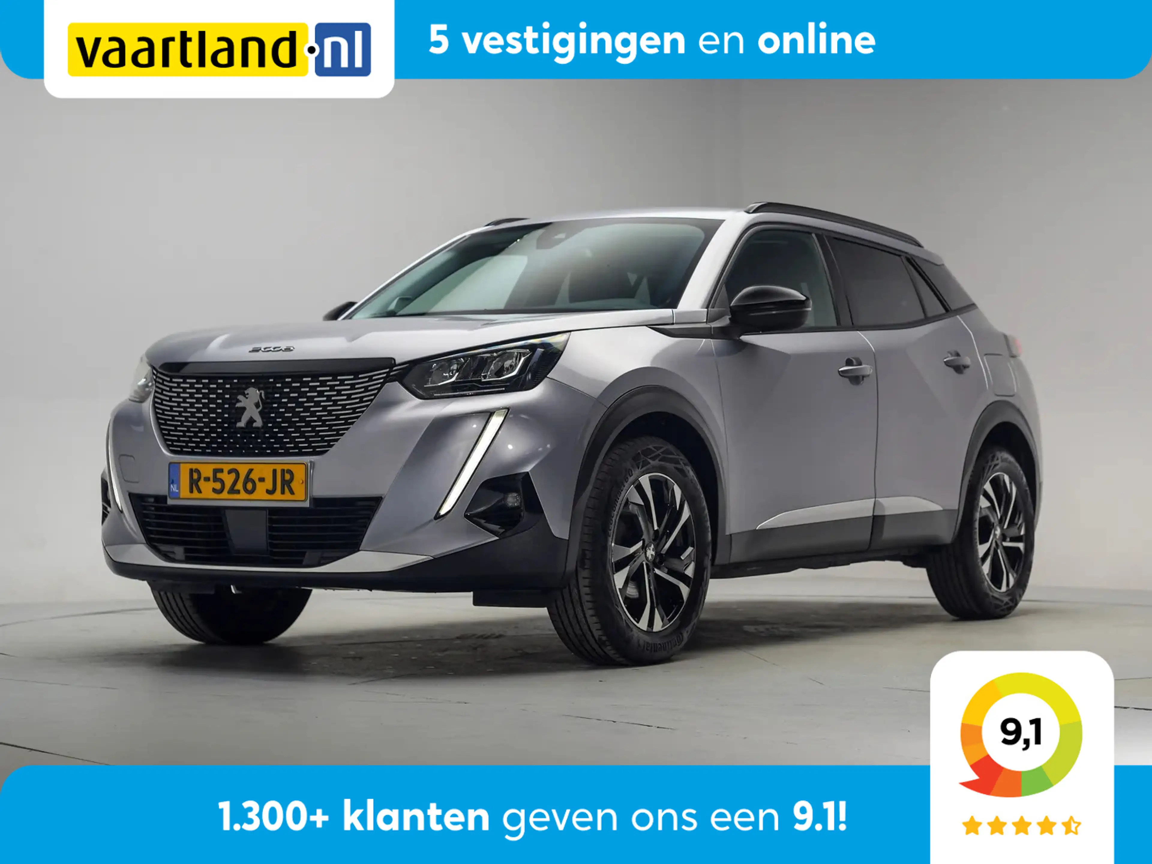 Peugeot 2008 1.2 PureTech 100pk Allure [ Apple/Android Camera C