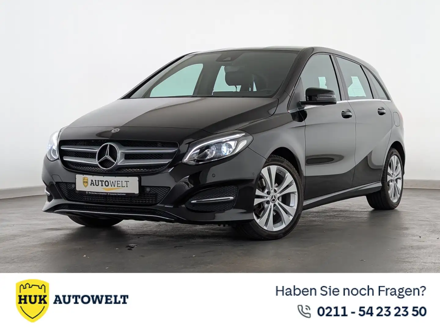 Mercedes-Benz B 180 B 180 Urban LED+NAVI+PDC+SHZ+TEMP+ Klima/P-Lenkung Schwarz - 1