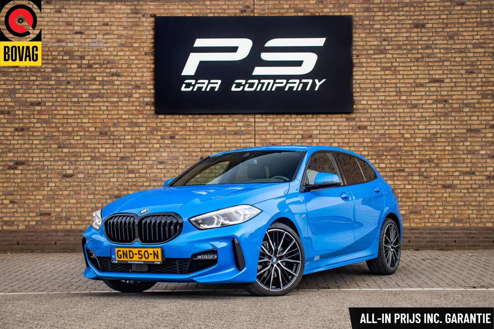 BMW 118 1-serie 118i EDE M Sport, Half Leder, Ambient, Key Bleu - 1