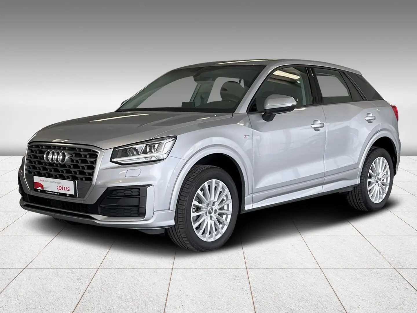 Audi Q2 35 TFSI S line S tronic LED Nav AHK Sound PDC Silber - 2