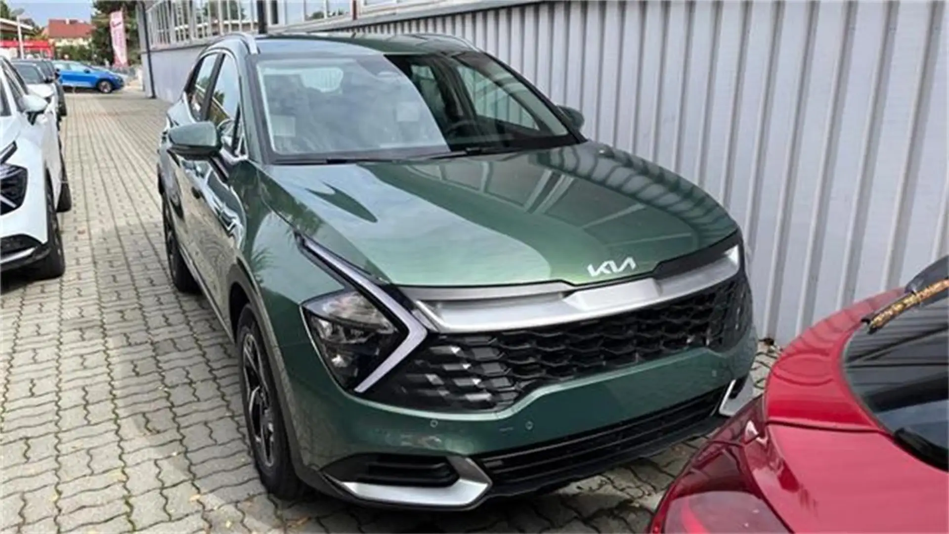 Kia Sportage 1,6 TGDI 48V Silber DCT Grün - 1