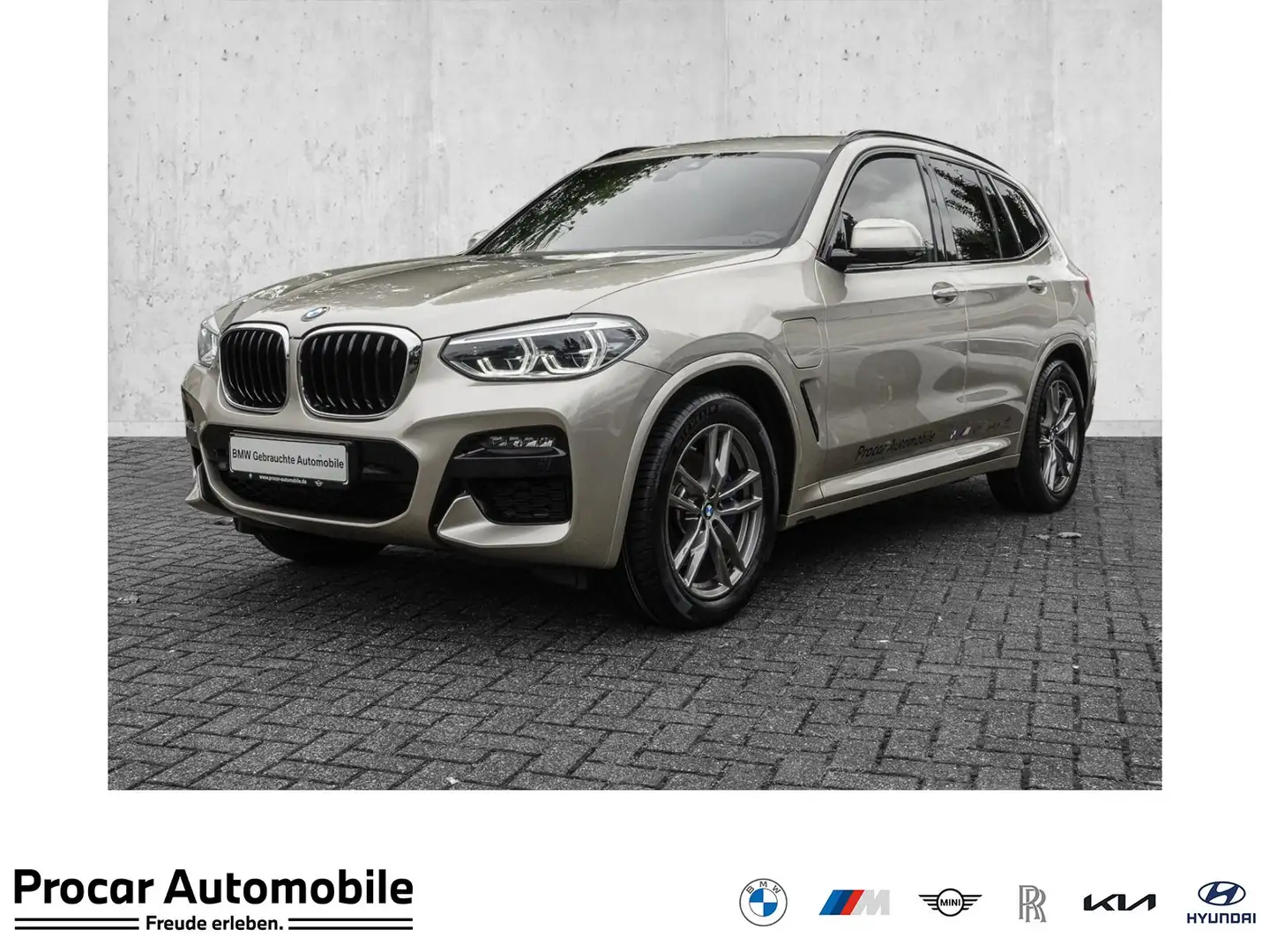 BMW X3 xDrive30e AHK+PANO+AMBIENTE Beige - 1