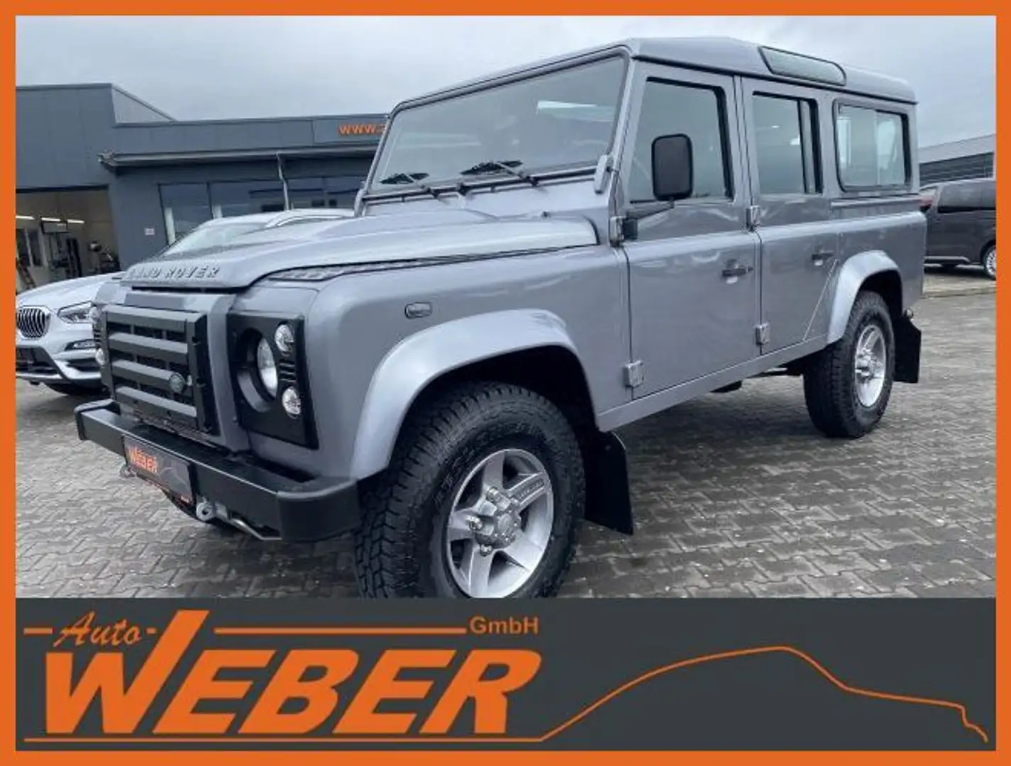 Land Rover Defender 110 SW Klima 7-Sitz AHK 3,5t, TüV neu Grau - 1