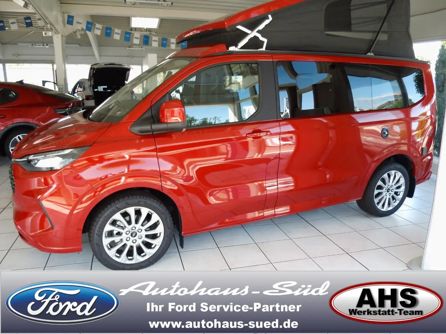 Ford Transit Custom V710 Nugget Rouge - 1
