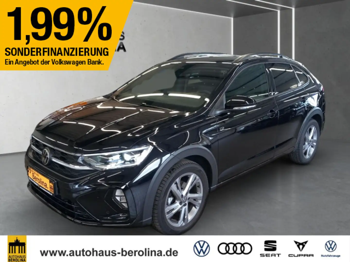 Volkswagen Taigo 1.5 TSI R-Line DSG *ACC*NAV*R-CAM*PDC*SHZ* Noir - 2
