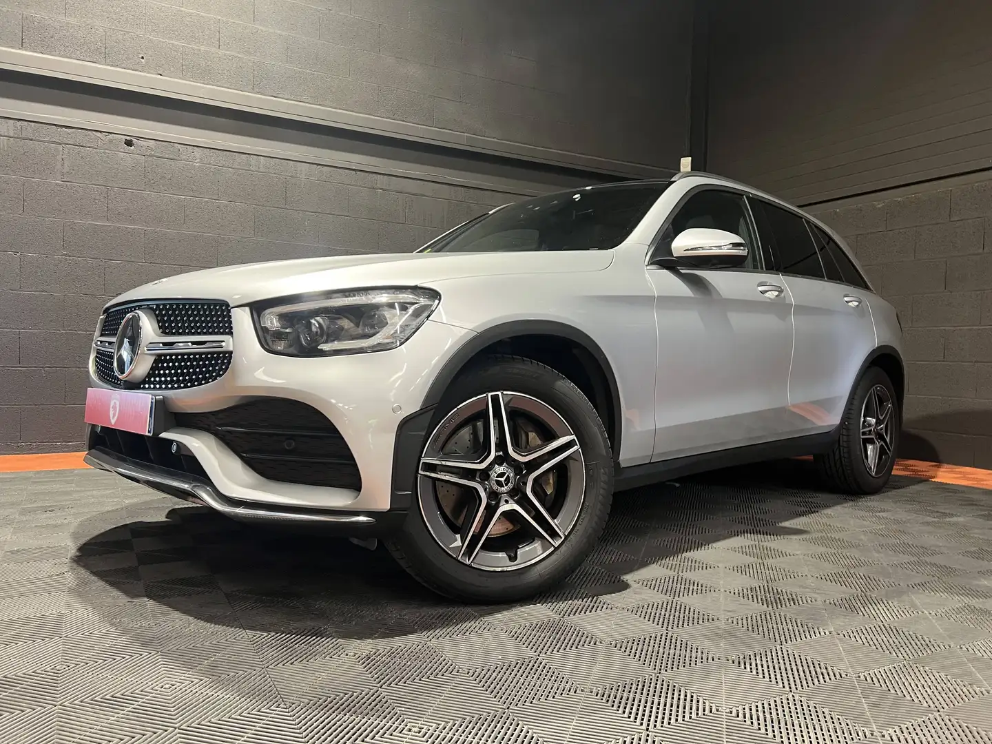 Mercedes-Benz GLC 300 300 d 245ch AMG Line 4Matic 9G-Tronic Gris - 1
