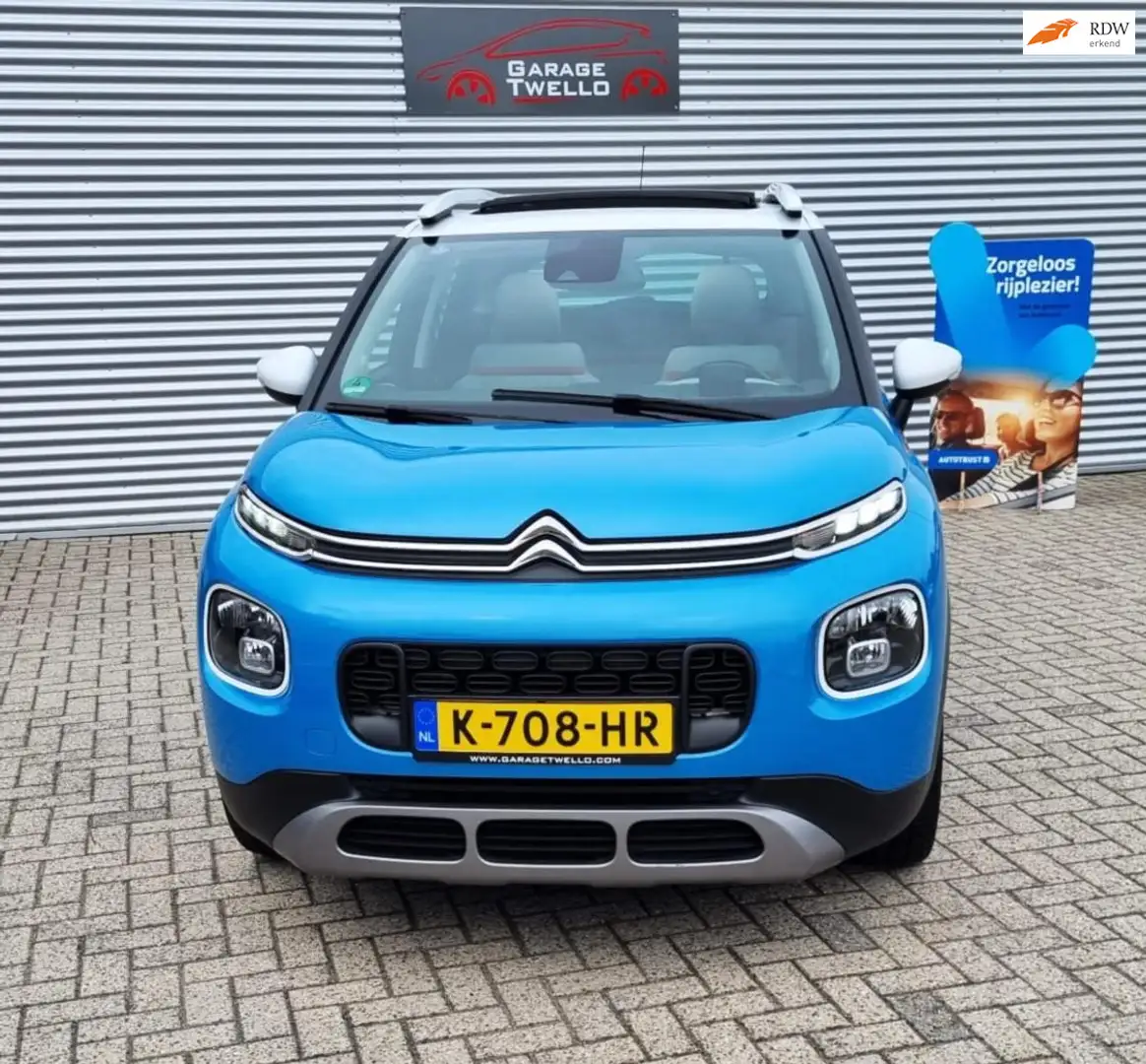 Citroen C3 Aircross 1.2 PureTech S&S Shine 110pk, climate control , cr Blauw - 1