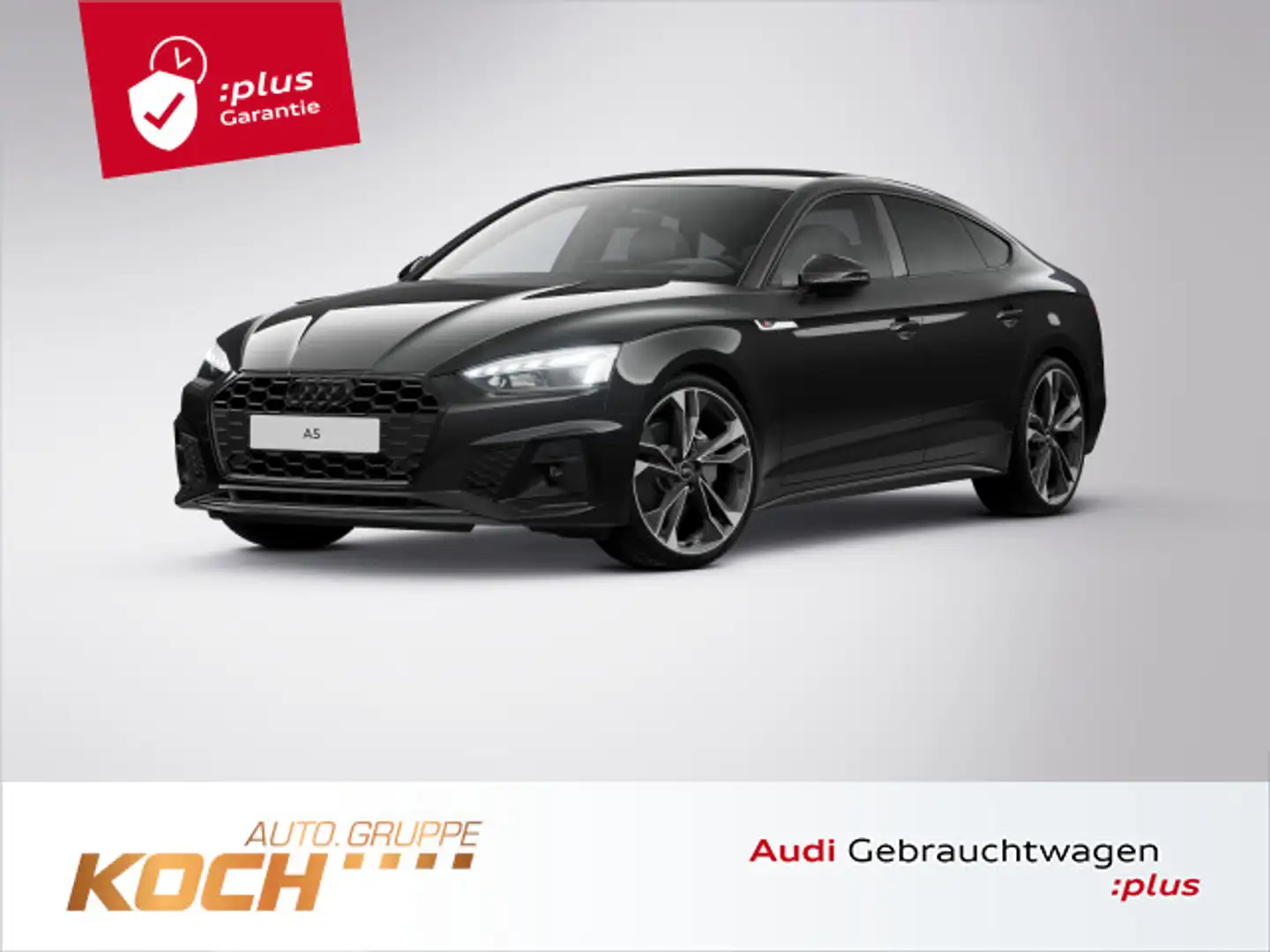 Audi A5 40 TFSI S-Tronic S-Line 2x, Matrix, Schwarz - 1