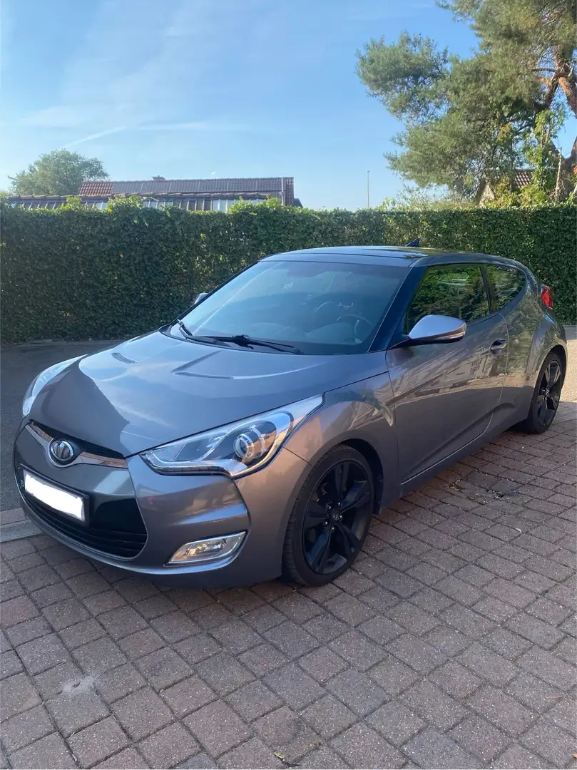 Hyundai VELOSTER 1.6 blue Premium Gris - 1