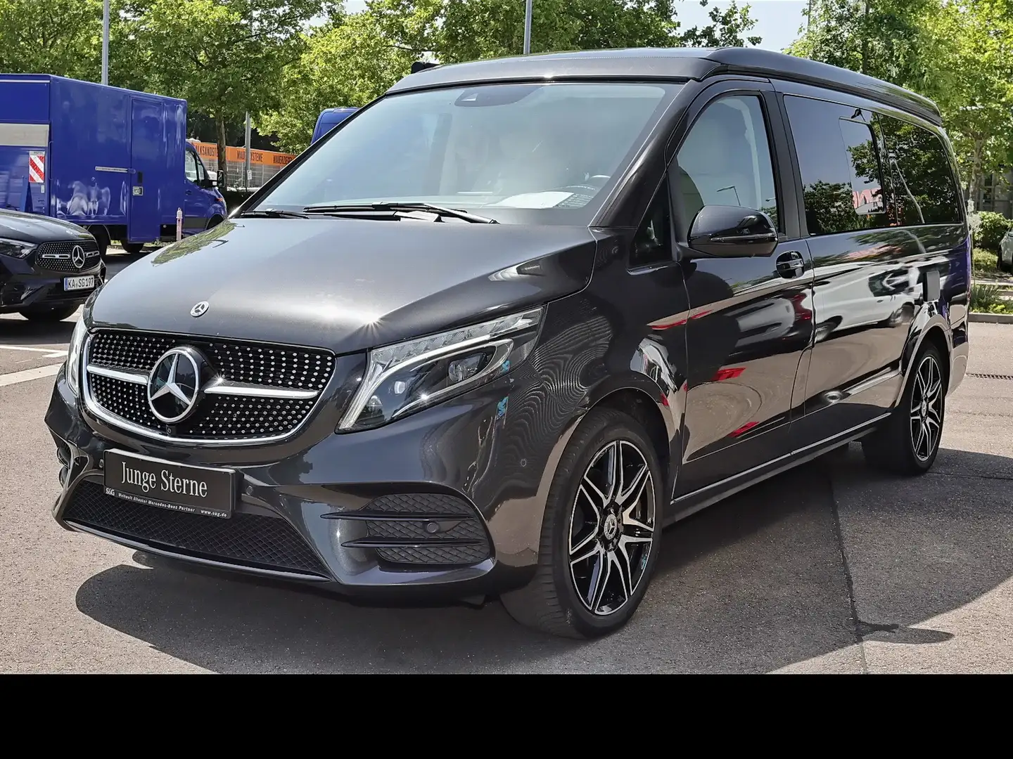 Mercedes-Benz V 300 d Marco Polo Edition 4matic VOLL 5-SITZER Gris - 1
