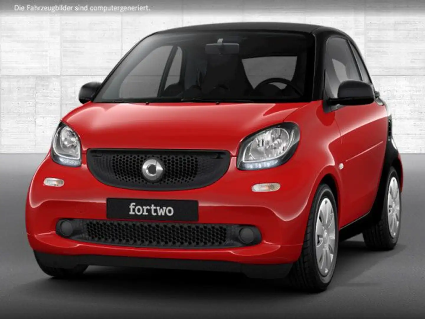 smart forTwo coupé 52kW DCT cool&Audio SHZ Direktlenkung Rot - 2
