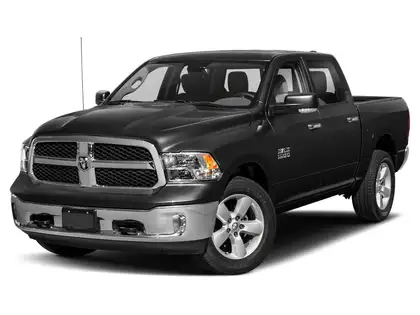Black 2018 RAM 1500 Pickup Truck Four-Wheel Drive 