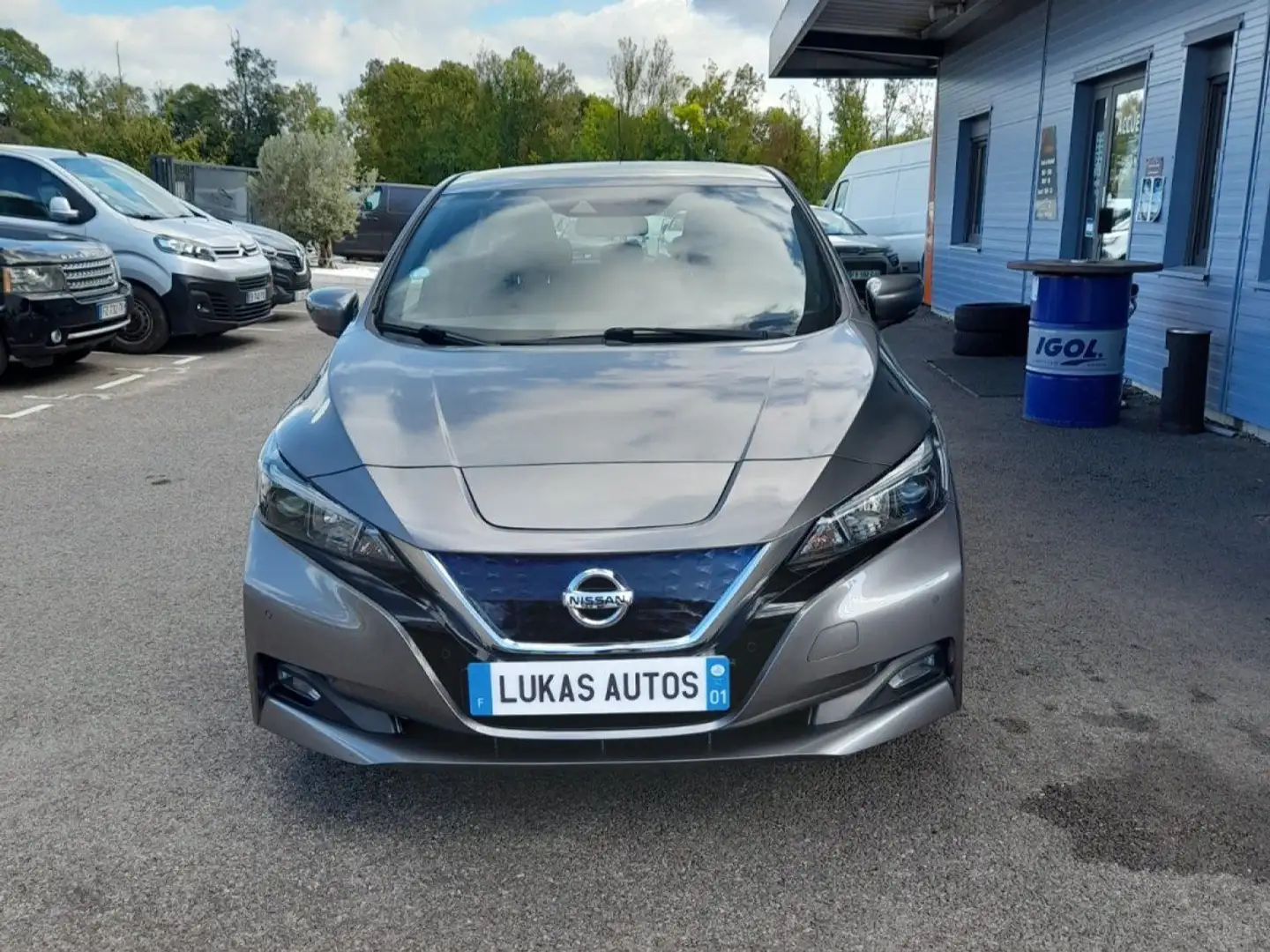 Nissan Leaf 2021.5 Electrique 40kWh N-Connecta Gris - 2