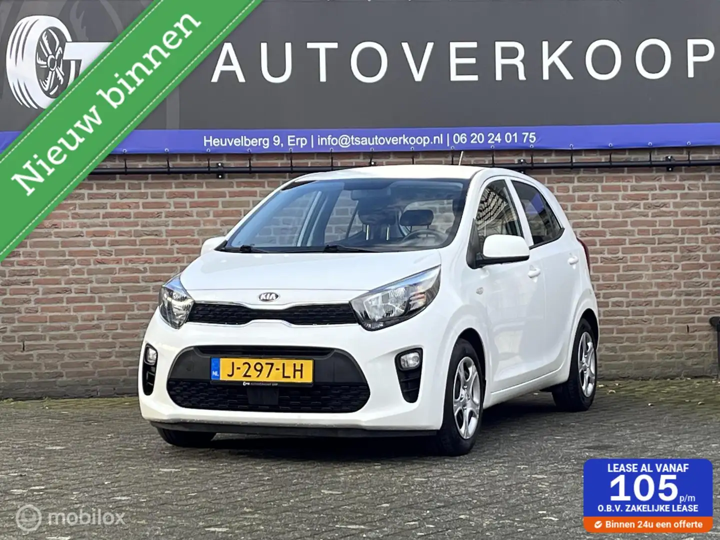 Kia Picanto 1.0 DPi ComfortLine 5p+CRUISE CONTROL+NAP Wit - 1