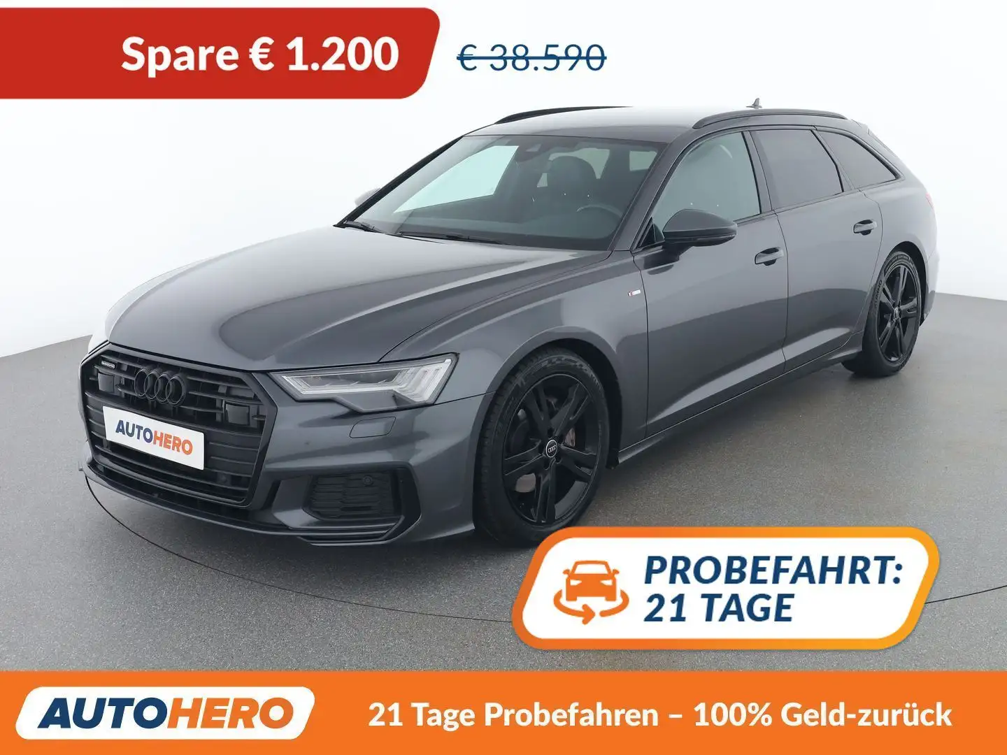 Audi A6 45 TDI Mild-Hybrid quattro sport Grau - 1