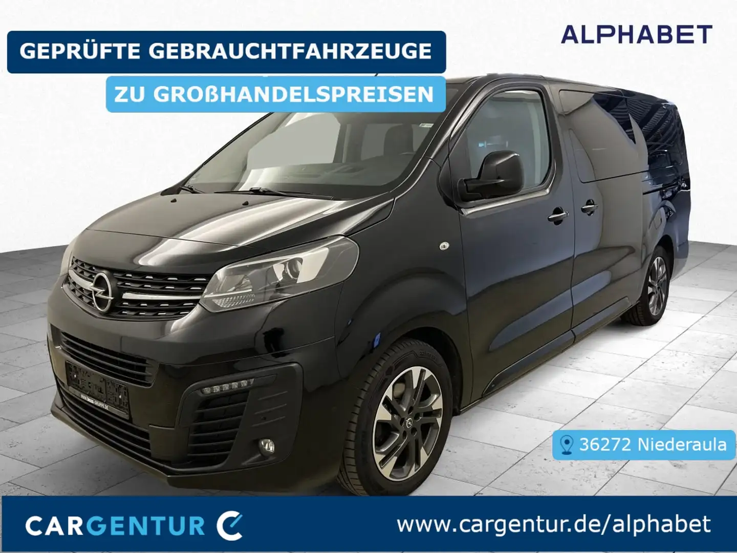 Opel Zafira Life 2.0 D L  Tourer AHK StHz ACC HuD Schwarz - 1