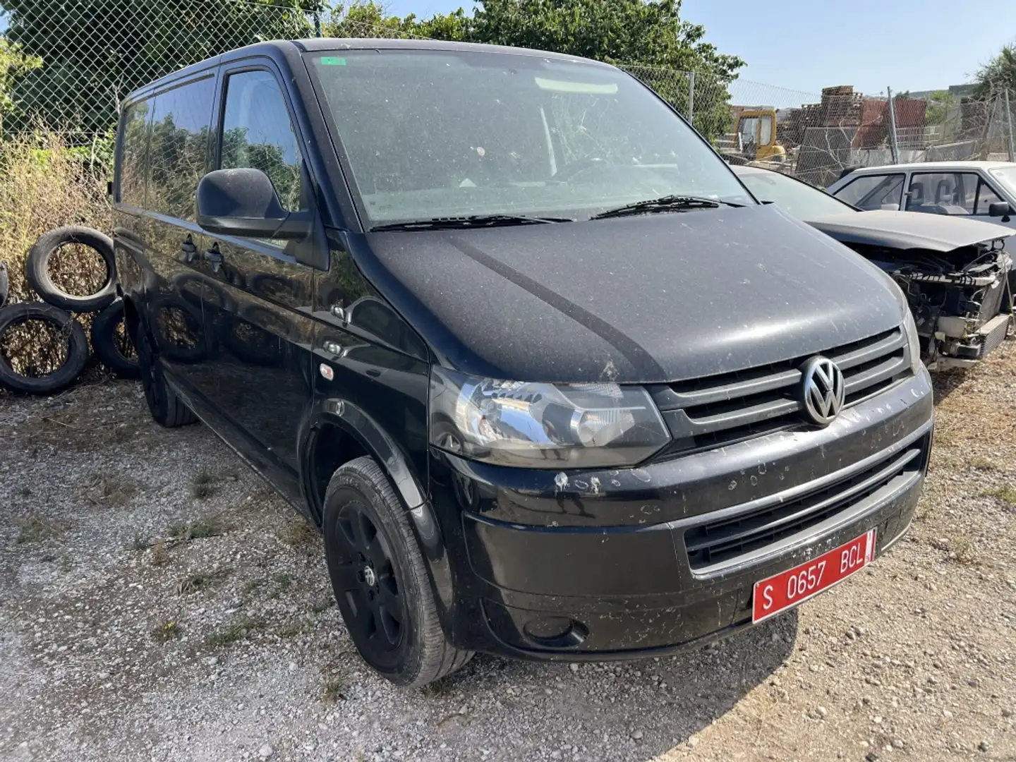 Volkswagen Transporter Chasis Cabina 2.0TDIBMT Largo 140 Nero - 1