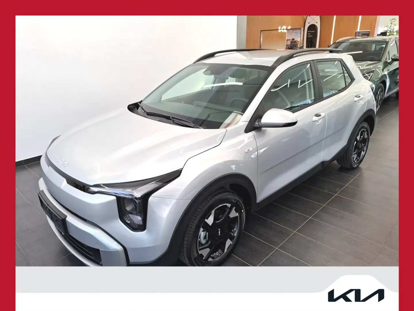 Kia Stonic 1.0 T-GDI Titan Silber - 1