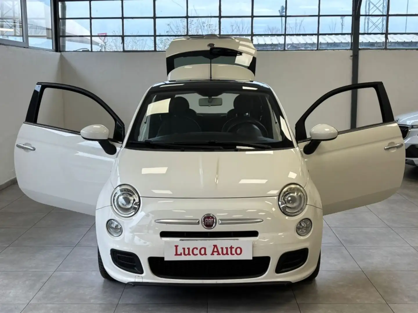 Fiat 500 1.2 69CV S *ALLEST. SPORT*TETTO PANO*EURO 6* Bianco - 1