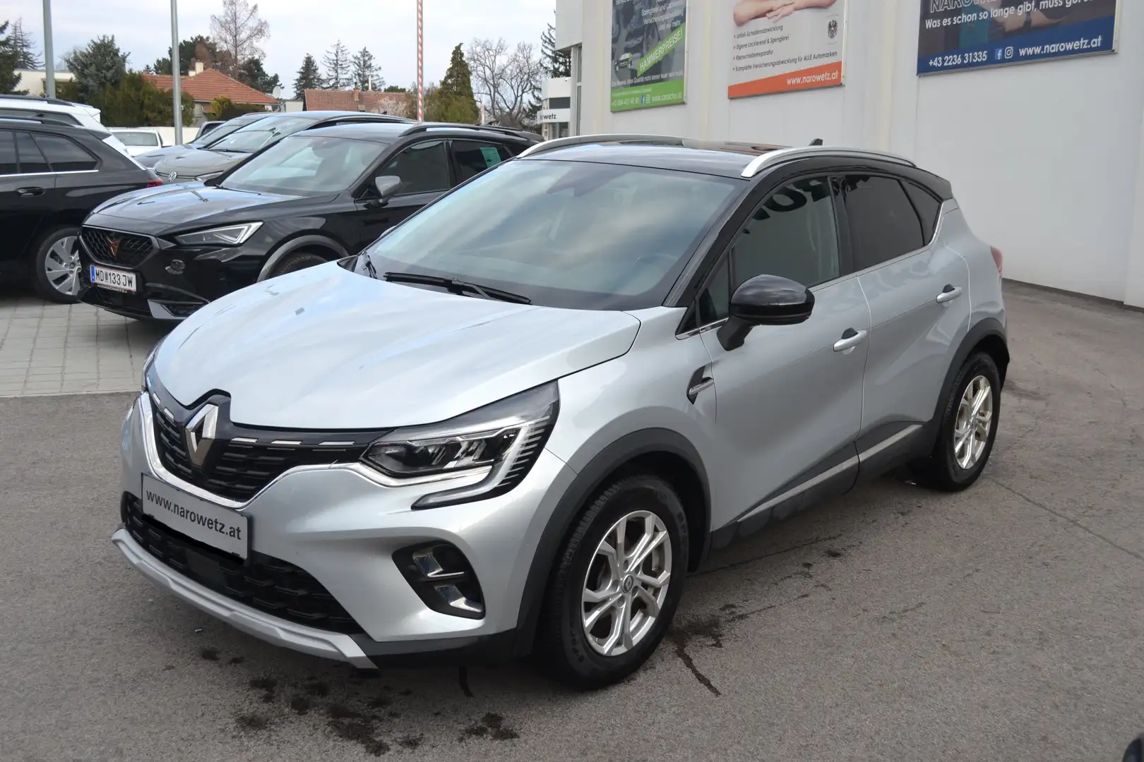 Renault Captur TCe 130 EDC PF Edition One Silber - 2