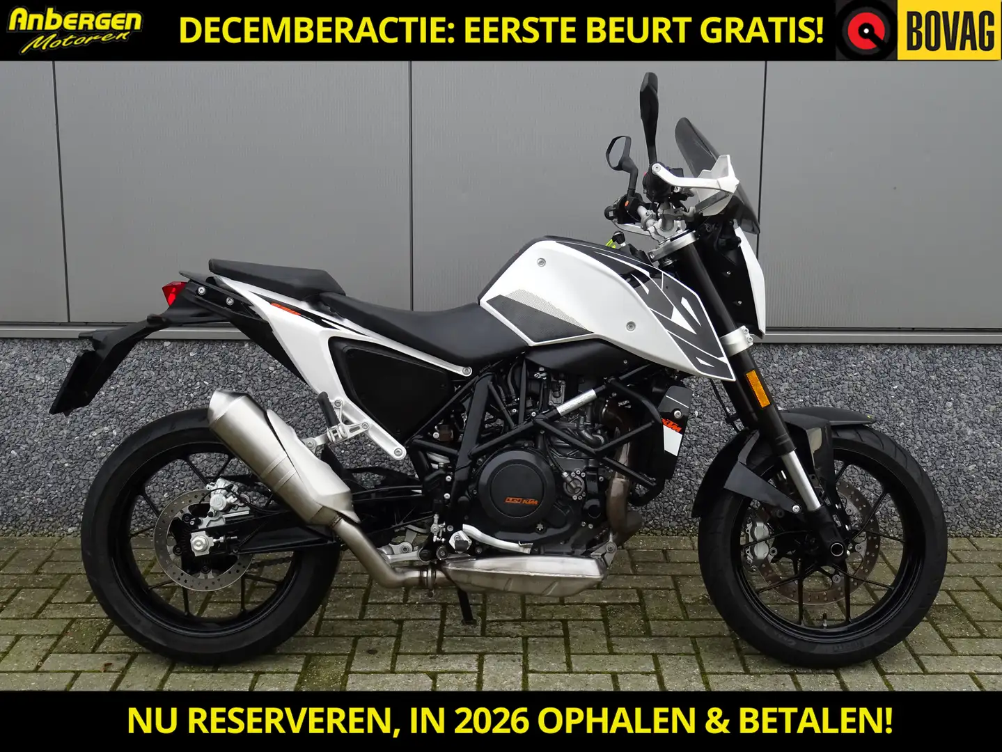 KTM 690 Duke ABS (35KW MOGELIJK) Wit - 1