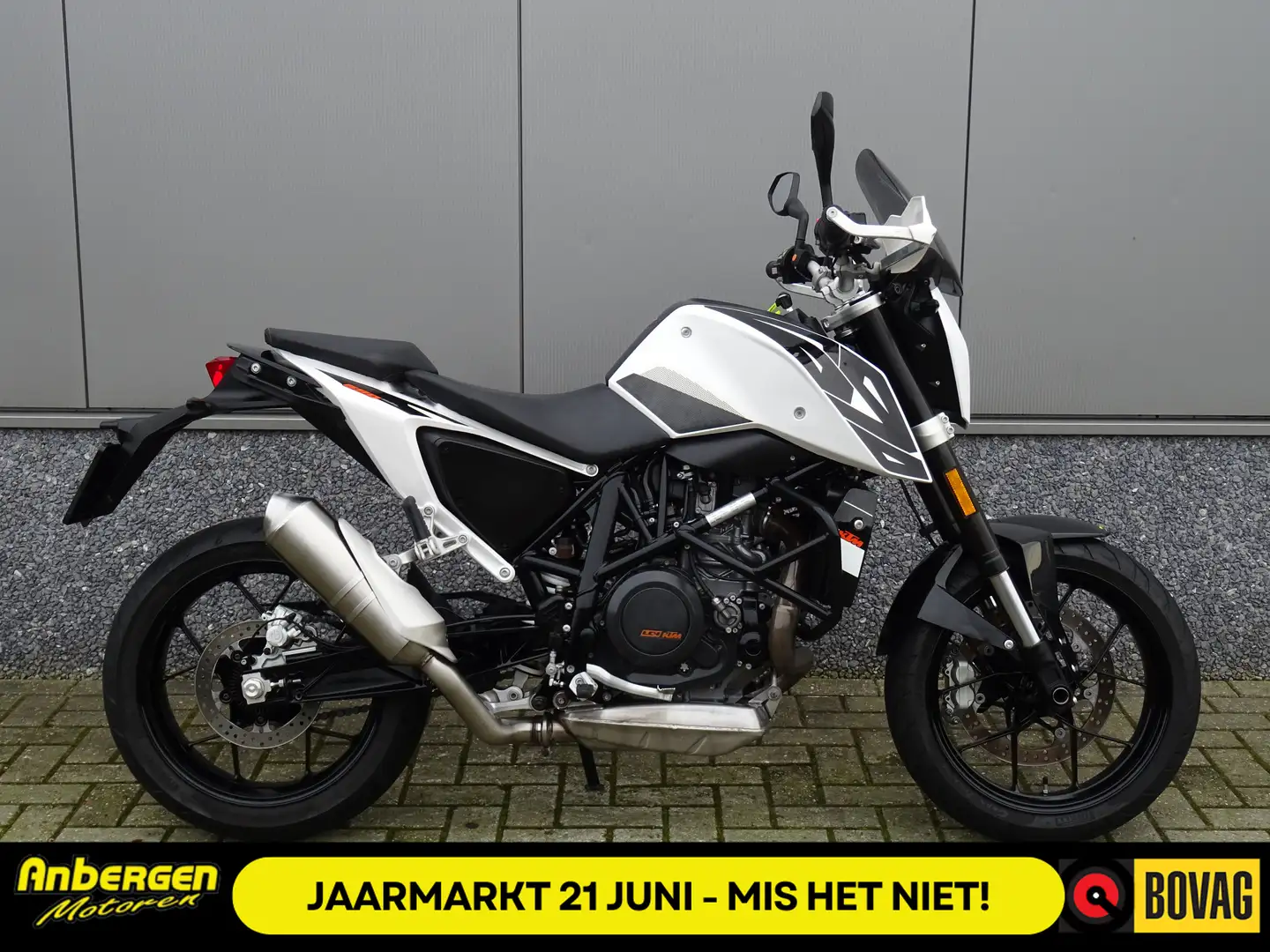 KTM 690 Duke ABS (35KW MOGELIJK) Bílá - 1